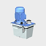 Hydraulikaggregat Druckeinheit V=30L 1