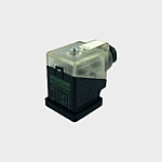 Leitungsdose 24VDC mit LED 2-Pol - varistor 1