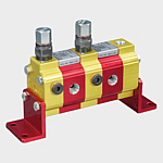 Zahnradmengenteiler RV-0V/0,98x2 EAV 70-350 bar 1