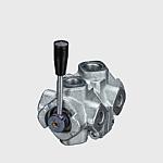 8 Wege Drehumschaltventil DH25/8B 1