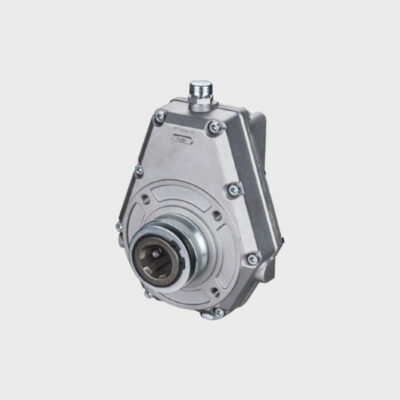 Übersetzungsgetriebe aus Aluguss Hohlwelle mit Schnellkupplung 508-030-01000