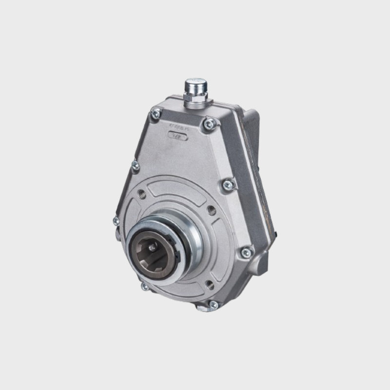 Übersetzungsgetriebe aus Aluguss Hohlwelle mit Schnellkupplung 508-030-01000