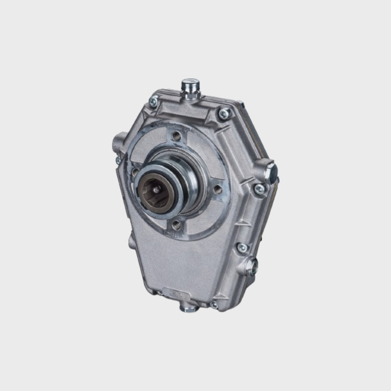 Übersetzungsgetriebe aus Aluguss Hohlwelle mit Schnellkupplung 508-060-01000